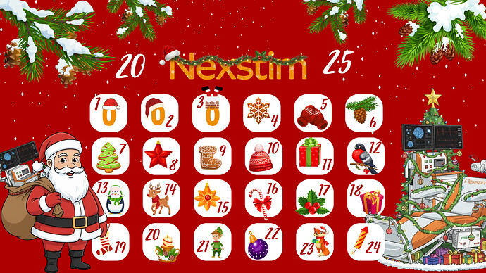 Nexstim joulukalenteri