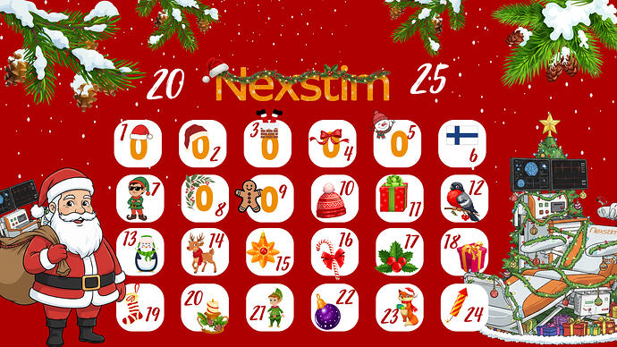Nexstim joulukalenteri