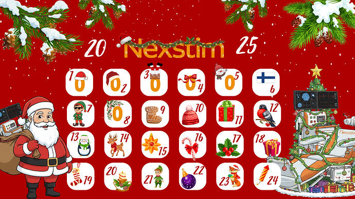 Nexstim joulukalenteri