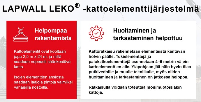 Kattoelementtijärjestelmä kuva1