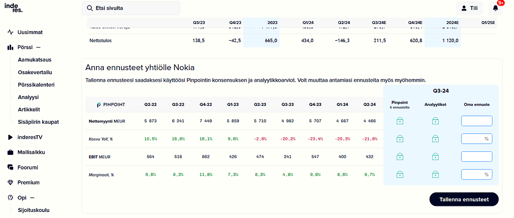 Pinpoint Estimates - joukkoälyllä tarkempia tulosennusteita? - Osakkeet ...