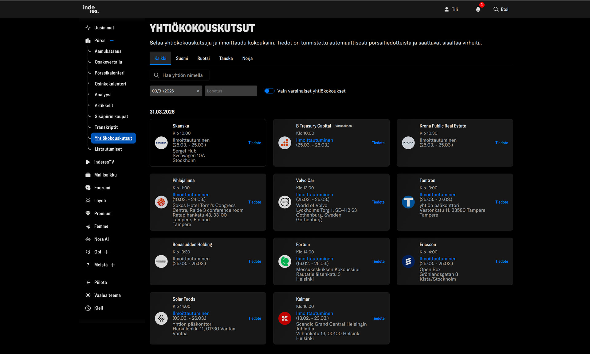 Yu Inderes Inderesin kahvihuone (Osa 11) - #2238 käyttäjältä Yu_Gong - Viihde ...