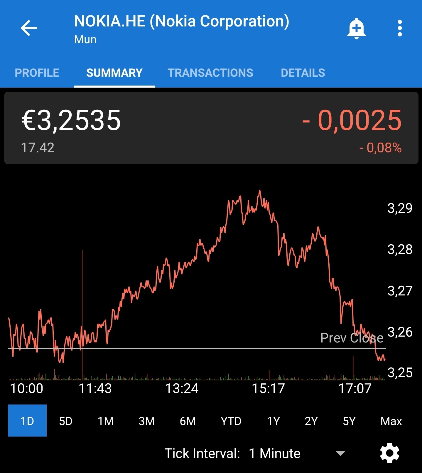 Screenshot_20231109_174239_My Stocks Portfolio